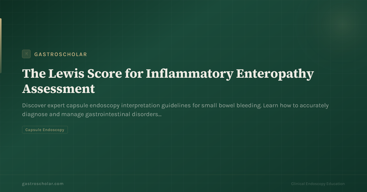 Original GastroScholar summary card for capsule reading in small-bowel bleeding. Not an endoscopic photograph.